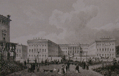 1810年創設当時のベルリン大学
