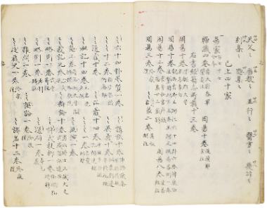 日本国見在書目録　1冊