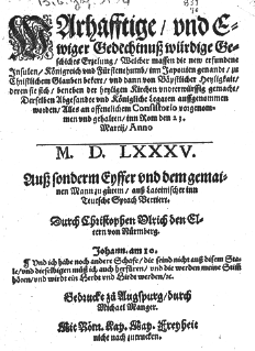 title page