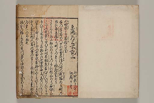 東海道名所記 6巻 (存5巻)　2