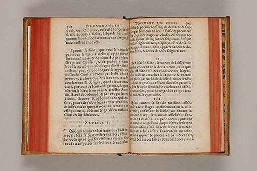 Ordonnances royaux sur le fait de la iustice et authorité d'icelle.