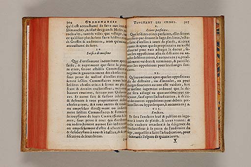 Ordonnances royaux sur le fait de la iustice et authorité d'icelle.