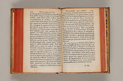 Ordonnances royaux sur le fait de la iustice et authorité d'icelle.