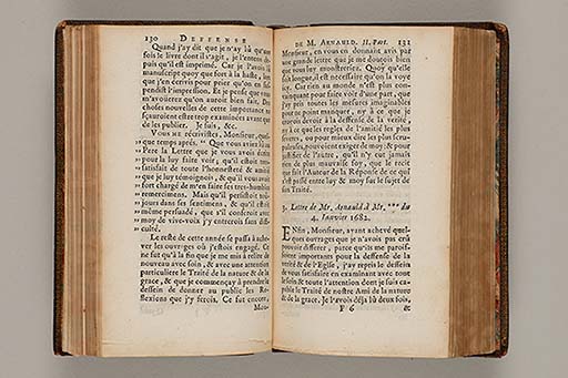 Deffense de Mr. Arnauld docteur de Sorbonne, contre la reponse au livre des vrayes et des fausses idées.