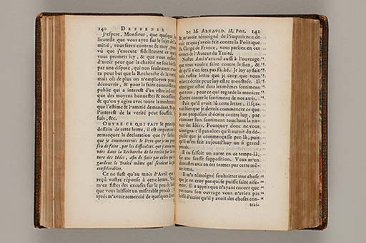 Deffense de Mr. Arnauld docteur de Sorbonne, contre la reponse au livre des vrayes et des fausses idées.