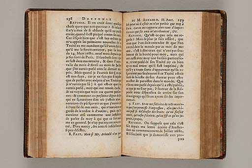 Deffense de Mr. Arnauld docteur de Sorbonne, contre la reponse au livre des vrayes et des fausses idées.