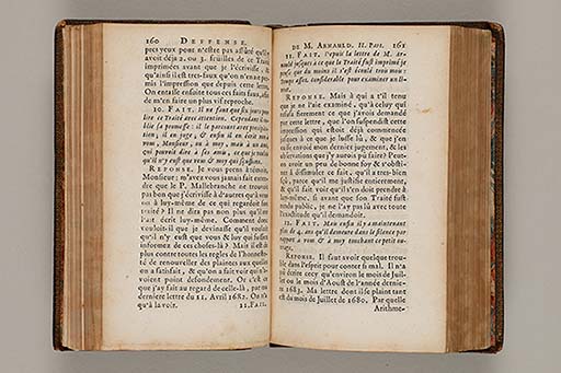 Deffense de Mr. Arnauld docteur de Sorbonne, contre la reponse au livre des vrayes et des fausses idées.