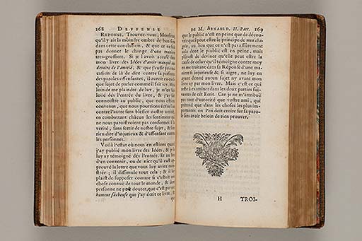Deffense de Mr. Arnauld docteur de Sorbonne, contre la reponse au livre des vrayes et des fausses idées.