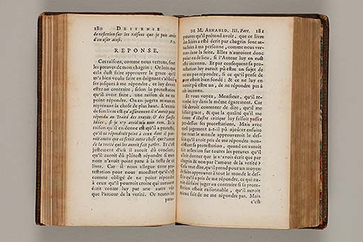 Deffense de Mr. Arnauld docteur de Sorbonne, contre la reponse au livre des vrayes et des fausses idées.