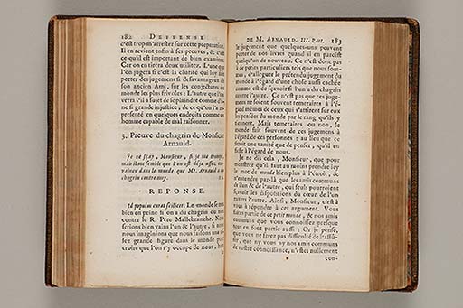 Deffense de Mr. Arnauld docteur de Sorbonne, contre la reponse au livre des vrayes et des fausses idées.