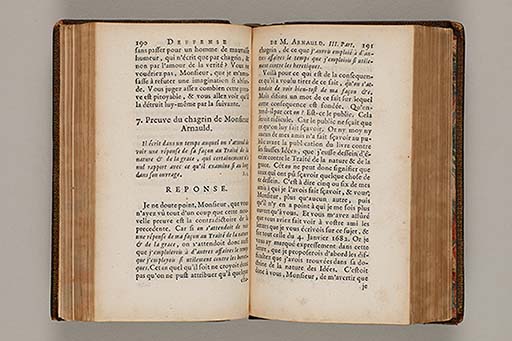Deffense de Mr. Arnauld docteur de Sorbonne, contre la reponse au livre des vrayes et des fausses idées.