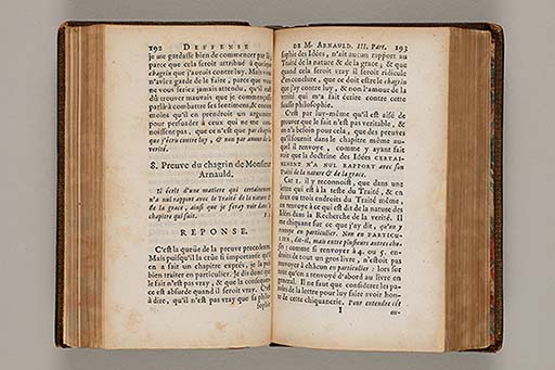 Deffense de Mr. Arnauld docteur de Sorbonne, contre la reponse au livre des vrayes et des fausses idées.