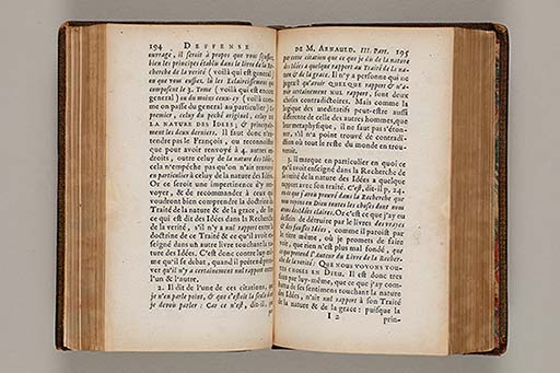 Deffense de Mr. Arnauld docteur de Sorbonne, contre la reponse au livre des vrayes et des fausses idées.