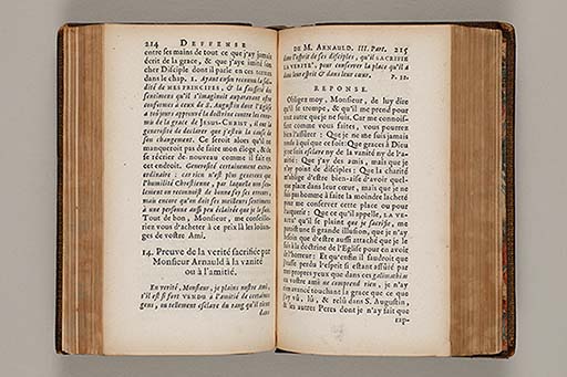 Deffense de Mr. Arnauld docteur de Sorbonne, contre la reponse au livre des vrayes et des fausses idées.