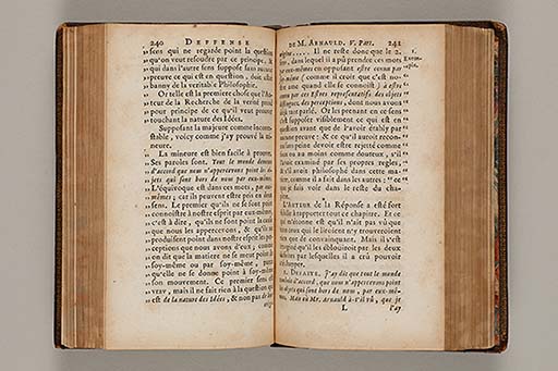 Deffense de Mr. Arnauld docteur de Sorbonne, contre la reponse au livre des vrayes et des fausses idées.