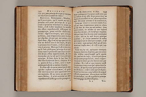 Deffense de Mr. Arnauld docteur de Sorbonne, contre la reponse au livre des vrayes et des fausses idées.