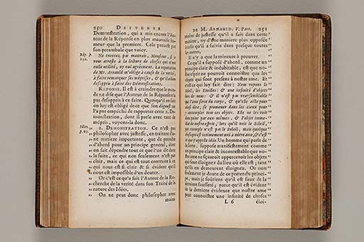 Deffense de Mr. Arnauld docteur de Sorbonne, contre la reponse au livre des vrayes et des fausses idées.