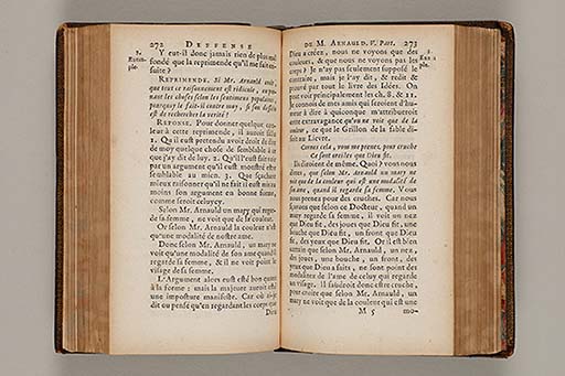 Deffense de Mr. Arnauld docteur de Sorbonne, contre la reponse au livre des vrayes et des fausses idées.