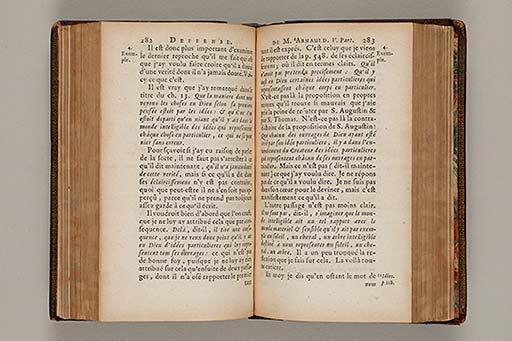 Deffense de Mr. Arnauld docteur de Sorbonne, contre la reponse au livre des vrayes et des fausses idées.