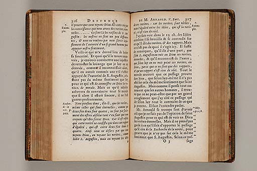 Deffense de Mr. Arnauld docteur de Sorbonne, contre la reponse au livre des vrayes et des fausses idées.