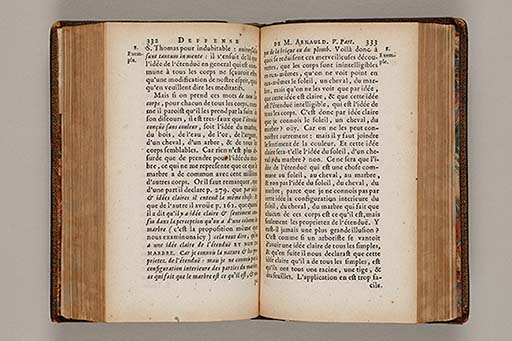 Deffense de Mr. Arnauld docteur de Sorbonne, contre la reponse au livre des vrayes et des fausses idées.