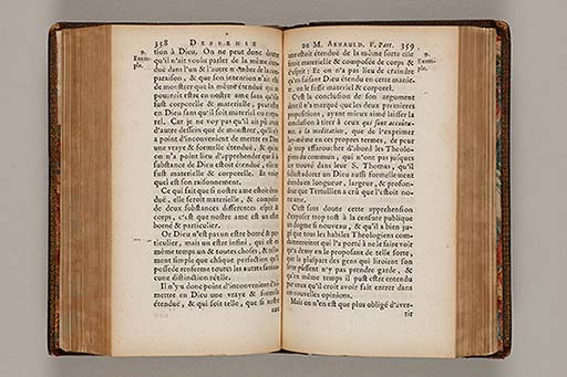 Deffense de Mr. Arnauld docteur de Sorbonne, contre la reponse au livre des vrayes et des fausses idées.