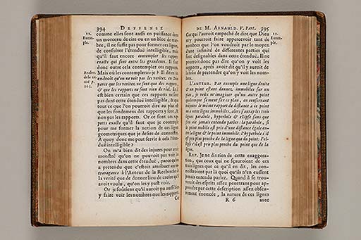 Deffense de Mr. Arnauld docteur de Sorbonne, contre la reponse au livre des vrayes et des fausses idées.