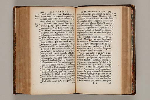 Deffense de Mr. Arnauld docteur de Sorbonne, contre la reponse au livre des vrayes et des fausses idées.