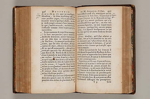 Deffense de Mr. Arnauld docteur de Sorbonne, contre la reponse au livre des vrayes et des fausses idées.