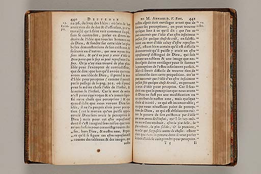 Deffense de Mr. Arnauld docteur de Sorbonne, contre la reponse au livre des vrayes et des fausses idées.