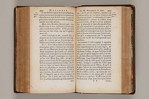 Deffense de Mr. Arnauld docteur de Sorbonne, contre la reponse au livre des vrayes et des fausses idées.