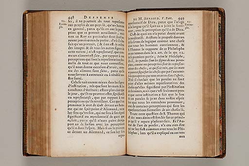 Deffense de Mr. Arnauld docteur de Sorbonne, contre la reponse au livre des vrayes et des fausses idées.