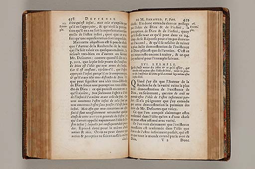 Deffense de Mr. Arnauld docteur de Sorbonne, contre la reponse au livre des vrayes et des fausses idées.