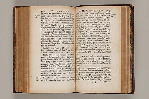 Deffense de Mr. Arnauld docteur de Sorbonne, contre la reponse au livre des vrayes et des fausses idées.