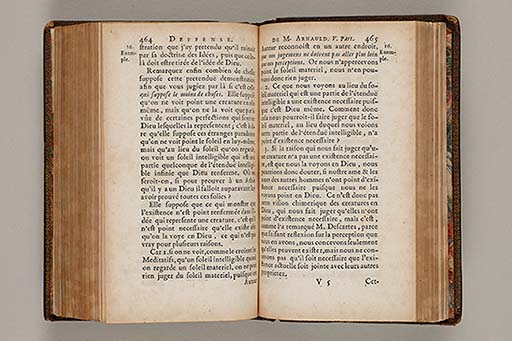 Deffense de Mr. Arnauld docteur de Sorbonne, contre la reponse au livre des vrayes et des fausses idées.