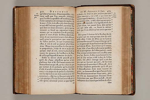 Deffense de Mr. Arnauld docteur de Sorbonne, contre la reponse au livre des vrayes et des fausses idées.