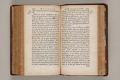 Deffense de Mr. Arnauld docteur de Sorbonne, contre la reponse au livre des vrayes et des fausses idées.