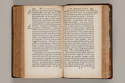 Deffense de Mr. Arnauld docteur de Sorbonne, contre la reponse au livre des vrayes et des fausses idées.