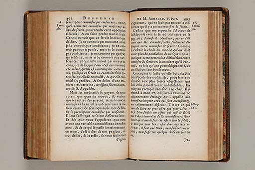 Deffense de Mr. Arnauld docteur de Sorbonne, contre la reponse au livre des vrayes et des fausses idées.