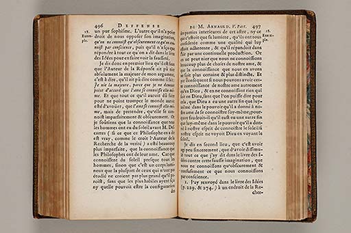 Deffense de Mr. Arnauld docteur de Sorbonne, contre la reponse au livre des vrayes et des fausses idées.
