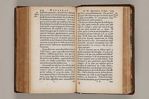 Deffense de Mr. Arnauld docteur de Sorbonne, contre la reponse au livre des vrayes et des fausses idées.