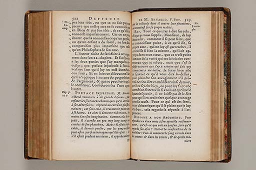 Deffense de Mr. Arnauld docteur de Sorbonne, contre la reponse au livre des vrayes et des fausses idées.