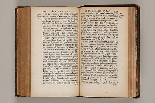 Deffense de Mr. Arnauld docteur de Sorbonne, contre la reponse au livre des vrayes et des fausses idées.