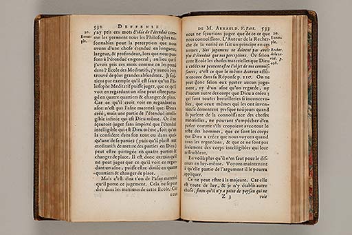 Deffense de Mr. Arnauld docteur de Sorbonne, contre la reponse au livre des vrayes et des fausses idées.