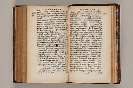 Deffense de Mr. Arnauld docteur de Sorbonne, contre la reponse au livre des vrayes et des fausses idées.