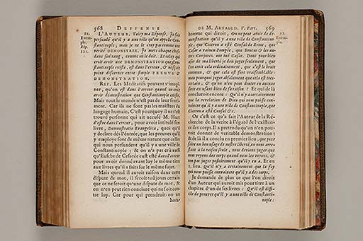 Deffense de Mr. Arnauld docteur de Sorbonne, contre la reponse au livre des vrayes et des fausses idées.