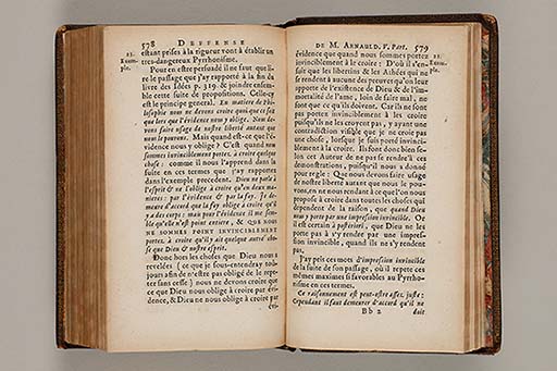 Deffense de Mr. Arnauld docteur de Sorbonne, contre la reponse au livre des vrayes et des fausses idées.