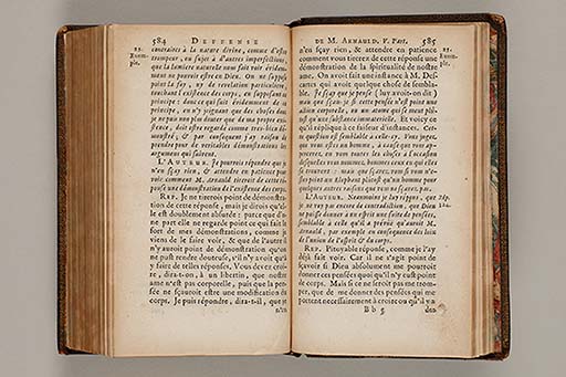 Deffense de Mr. Arnauld docteur de Sorbonne, contre la reponse au livre des vrayes et des fausses idées.