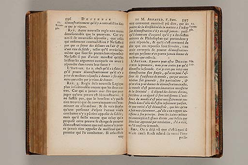 Deffense de Mr. Arnauld docteur de Sorbonne, contre la reponse au livre des vrayes et des fausses idées.