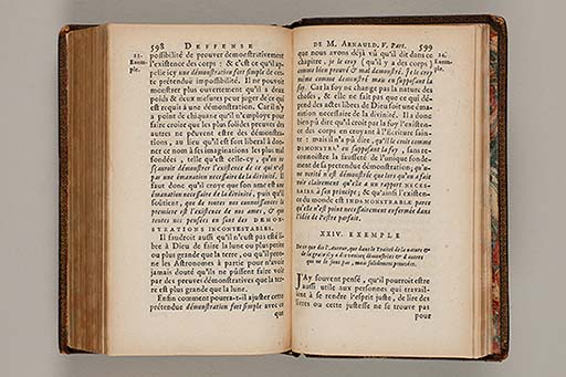Deffense de Mr. Arnauld docteur de Sorbonne, contre la reponse au livre des vrayes et des fausses idées.